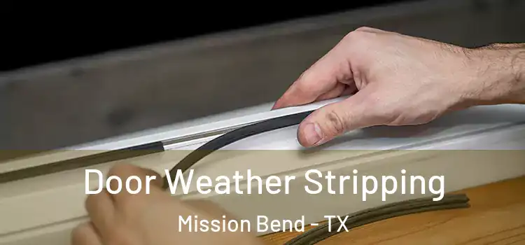 Door Weather Stripping Mission Bend - TX