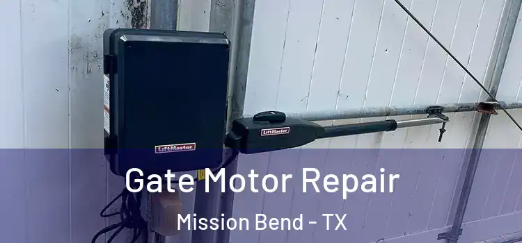 Gate Motor Repair Mission Bend - TX