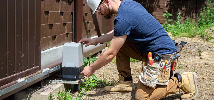 Electric Driveway Gate Installation Mission Bend