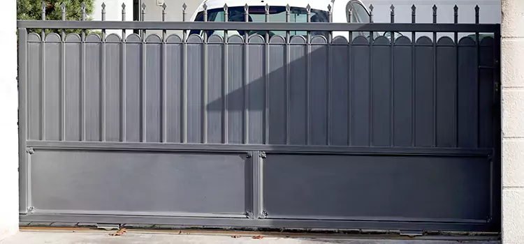 Metal Driveway Gate Installation Mission Bend