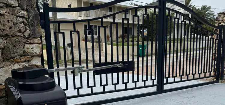 Swing Gate Opener with Keypad Mission Bend